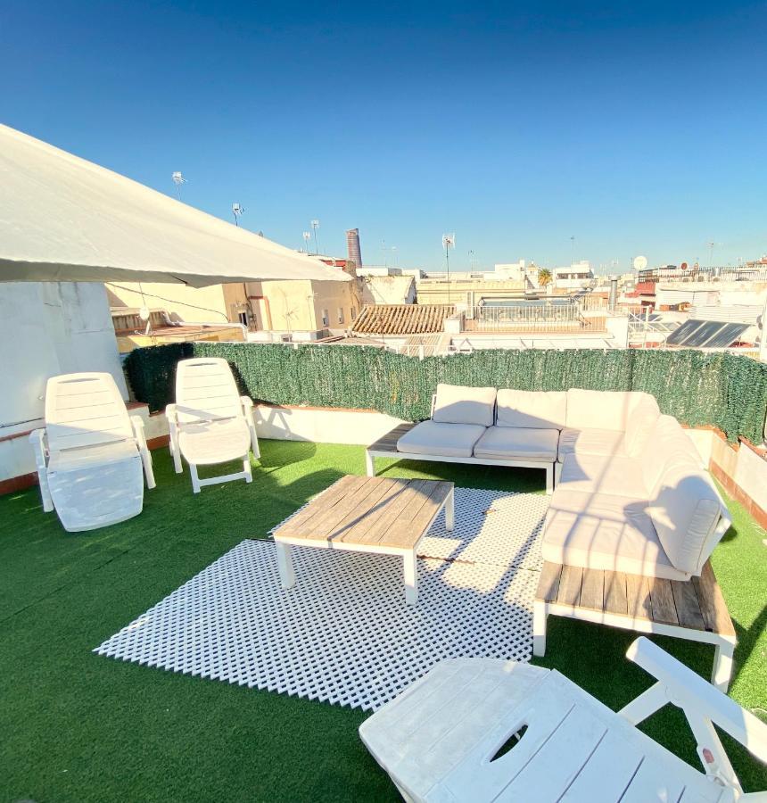 Top-Notch Downtown House With Private Rooftop Terrace And Parking Opt Sevilla Exterior foto